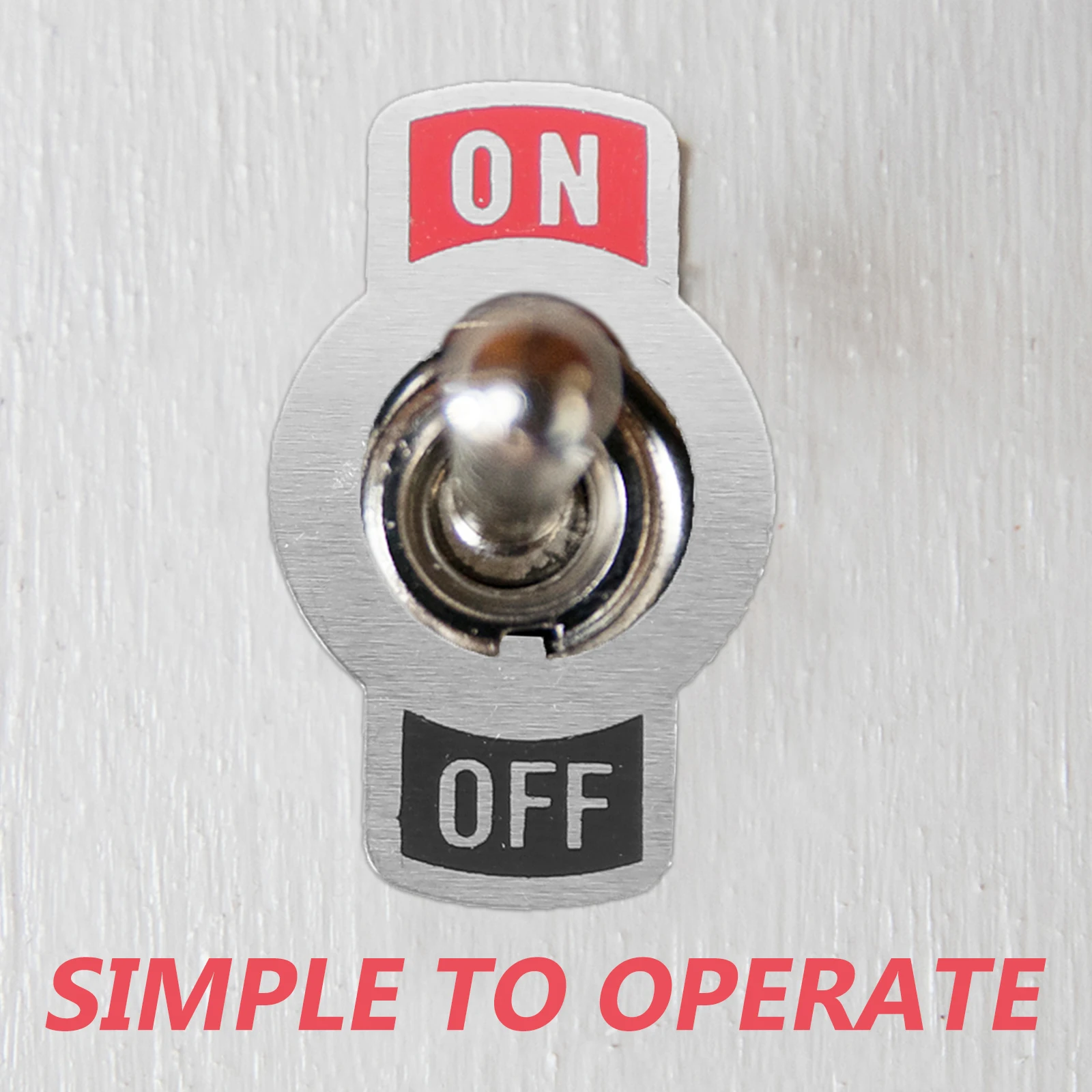 

2 Pcs Toggle Switches Electrical Parts Convenient Supplies Easy Operation Component