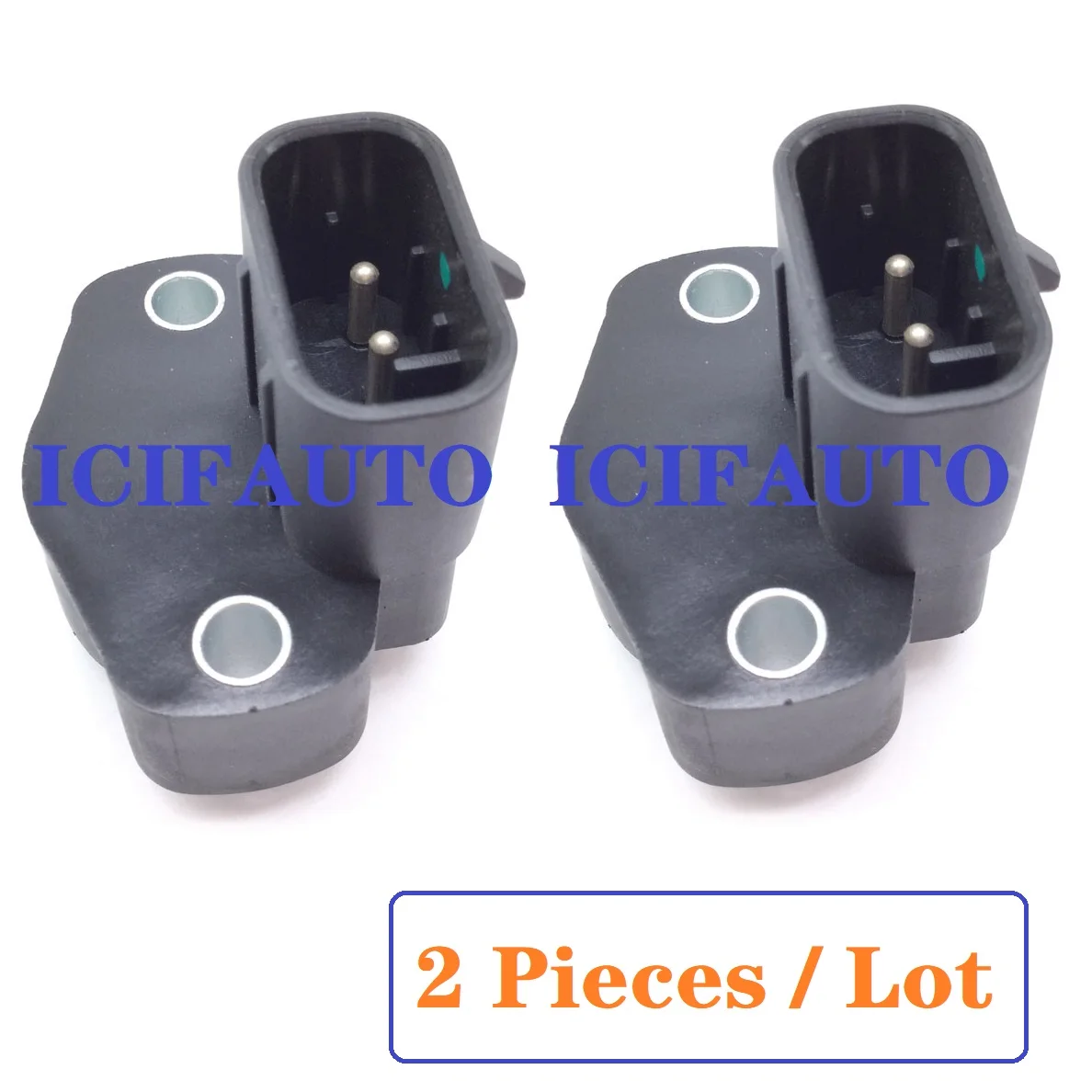 1/2 Tps Throttle Position Sensor for Chrysler Dodge Jeep Plymouth Cherokee Wrangler Dakota Ram 1500 Viper 4761871AB, 4761871AC