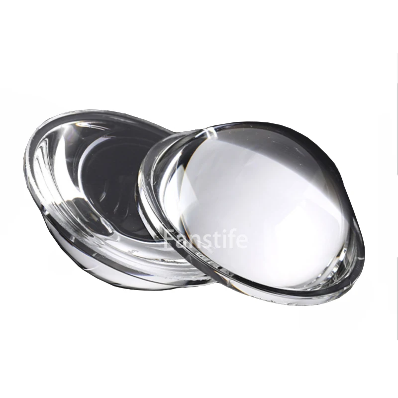 

64.5*25mm Car Front Headlight Led Spotlight Lens Fog Lamp Flat Convex Glass Lens