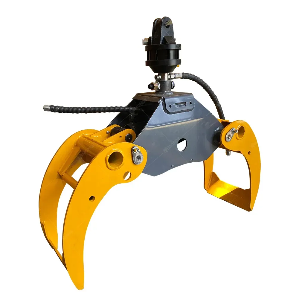 Customized ProductsCustomized High Quality Excavator Grab Rock Mechanical Grapple Wood Grabber For Sale