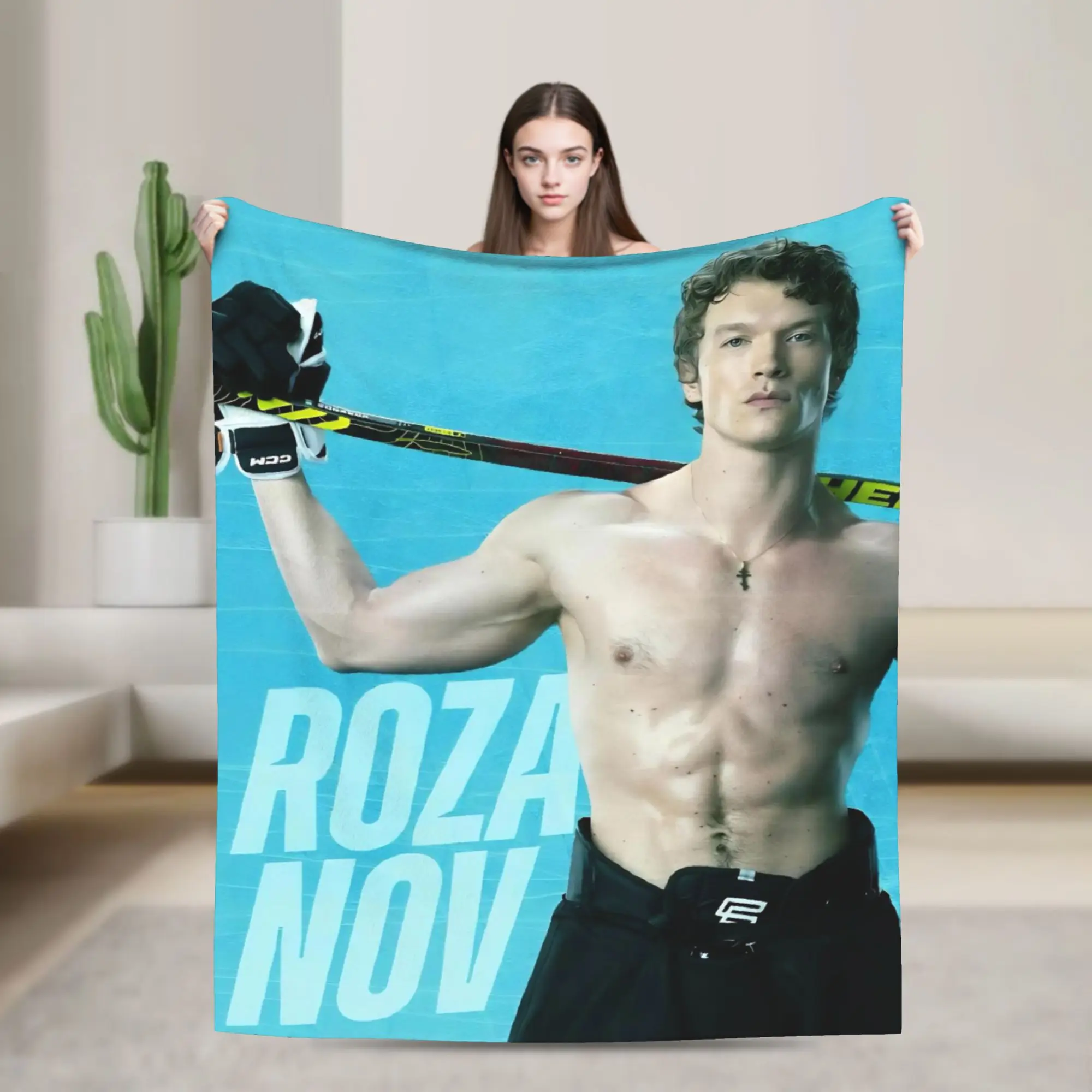 

Вязаное одеяло с подогревом Rivalry Ilya Rozanov, фланелевые пледы, летнее портативное мягкое теплое покрывало с кондиционером