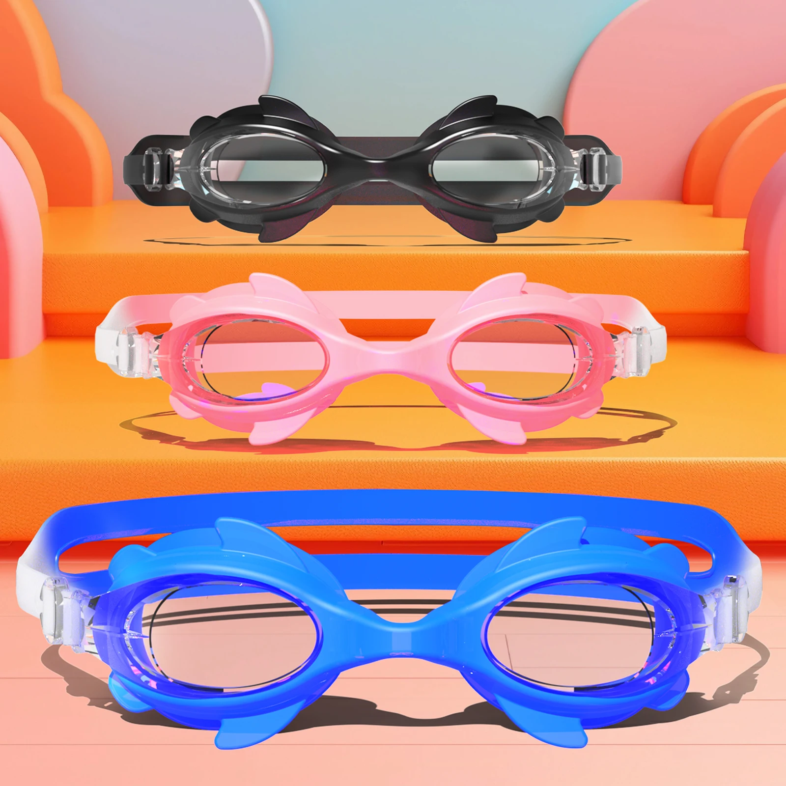 

Swimming Goggles for Kid Waterproof Swimming Glasses UV Lenses Children Diving Mask Swim Pool Eyewear Accessories