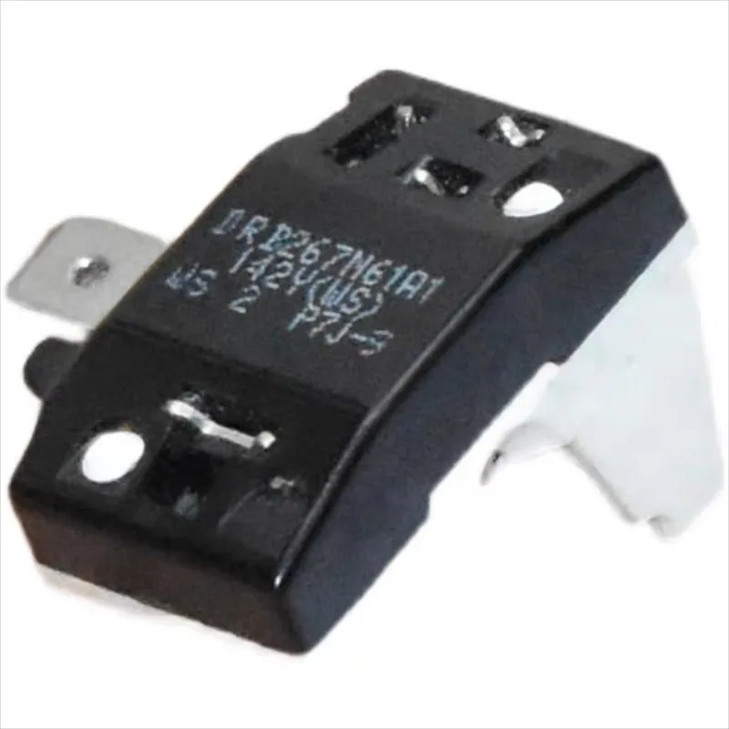 2pcs 600A DRB182M61A1 UKV35YAX Overload Protector Refrigerator Freezer Compressor Flat Protector Accessories