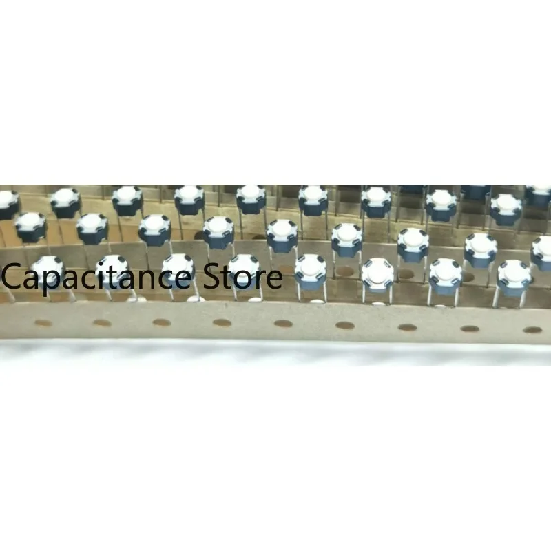 

100 шт. 6*6*4,3 сенсорный переключатель EVQ11A04M белый ключ круглый штифт.