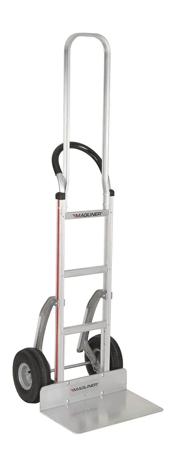 HMK119K2C5E Aluminum Hand Truck, Horizontal Loop Handle with Vinyl Sleeve, 20