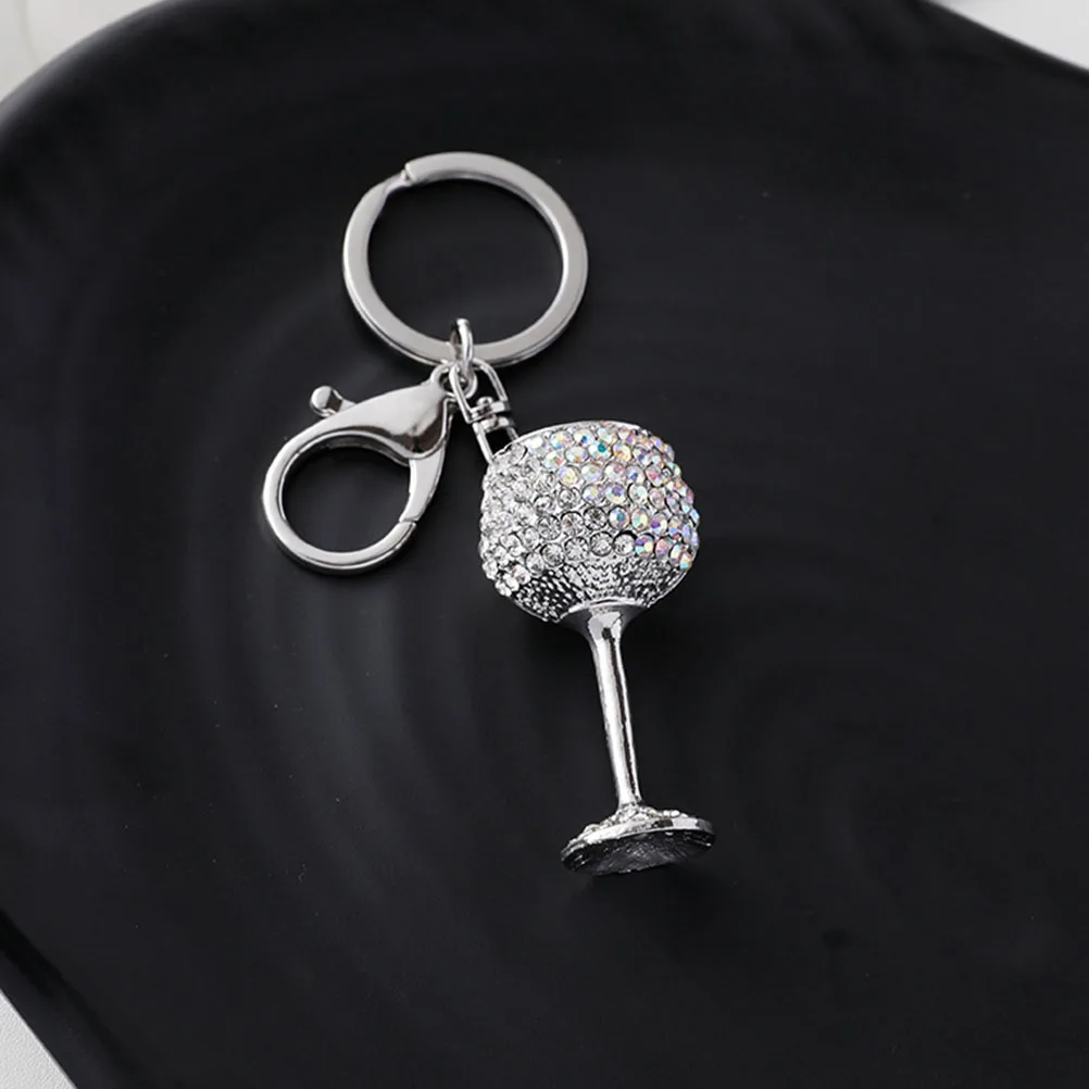 

Glass Keychain Keyring Pendant Decoration Cute Lobster Clasp Gorgeous Charm Locket
