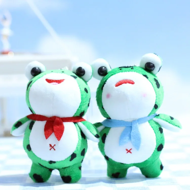 

Cartoon Kawaii Chubby Big Frog Plush Toy Key Chain Pendant Creative Ins Cute Big Belly Frog Plush Backpack Pendant Birthday Gift