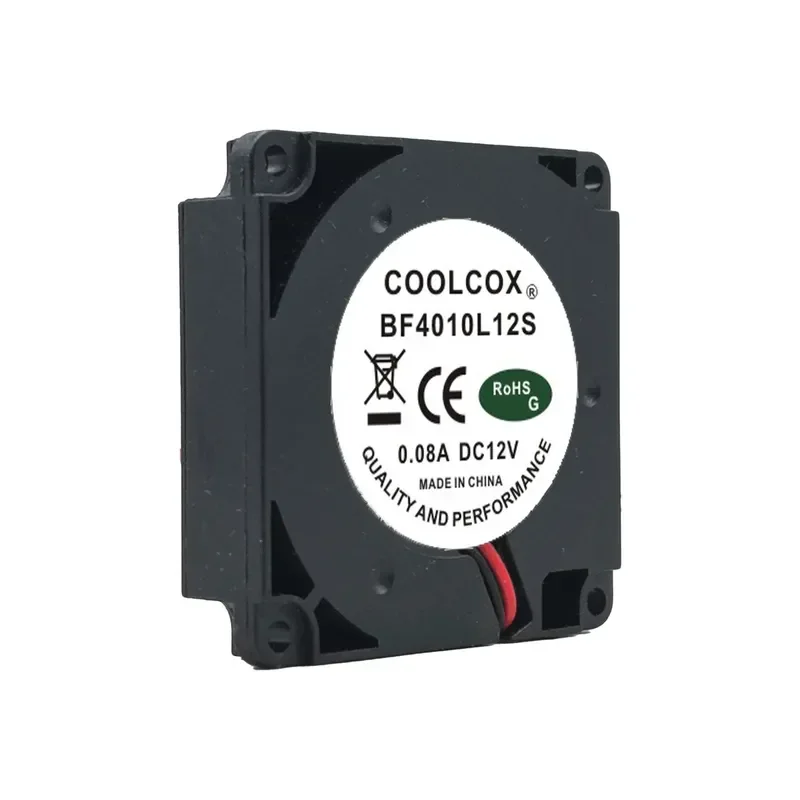 XINYI Original COOLCOX BF4010L12S 12V 0.08A 3D Printer Turbine Small Blast Cooling Fan for 3D Printers