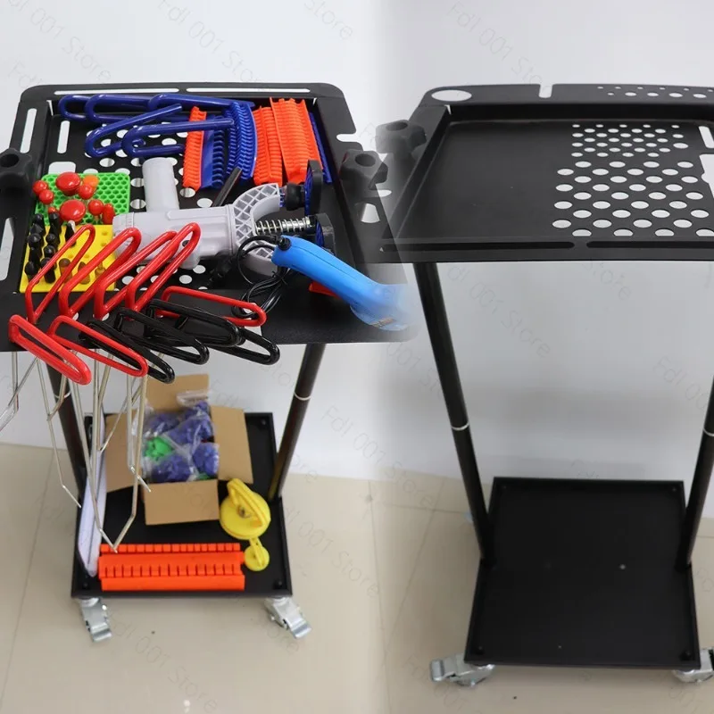 XH Car Dent Repair New Tool Cart, Storage Hook, Pulley Mobile Adjustable Dent Repair Parts