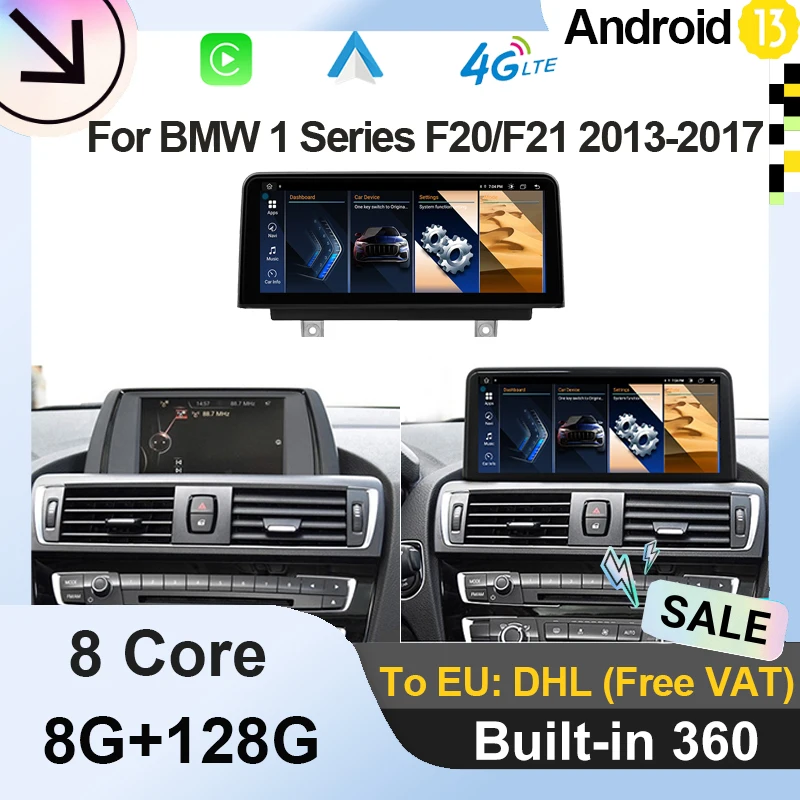 

Android13 Автомобильный мультимедийный плеер для BMW 1 серии F20 F21 2013-2017 LHD RHD NBT 4G WIFI GPS навигация CarPlay автомобильный стерео экран