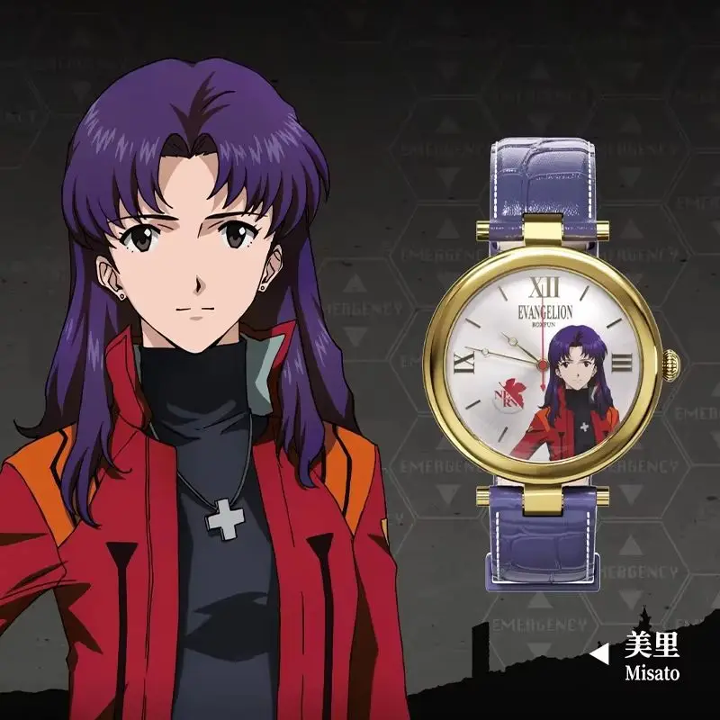 Neue Evangelion Eva Uhr Blind Box Anime-Merchandise Charakterthemen Shinji Rei Asuka Eva-01 02 Offizielles Original Sammlerstück
