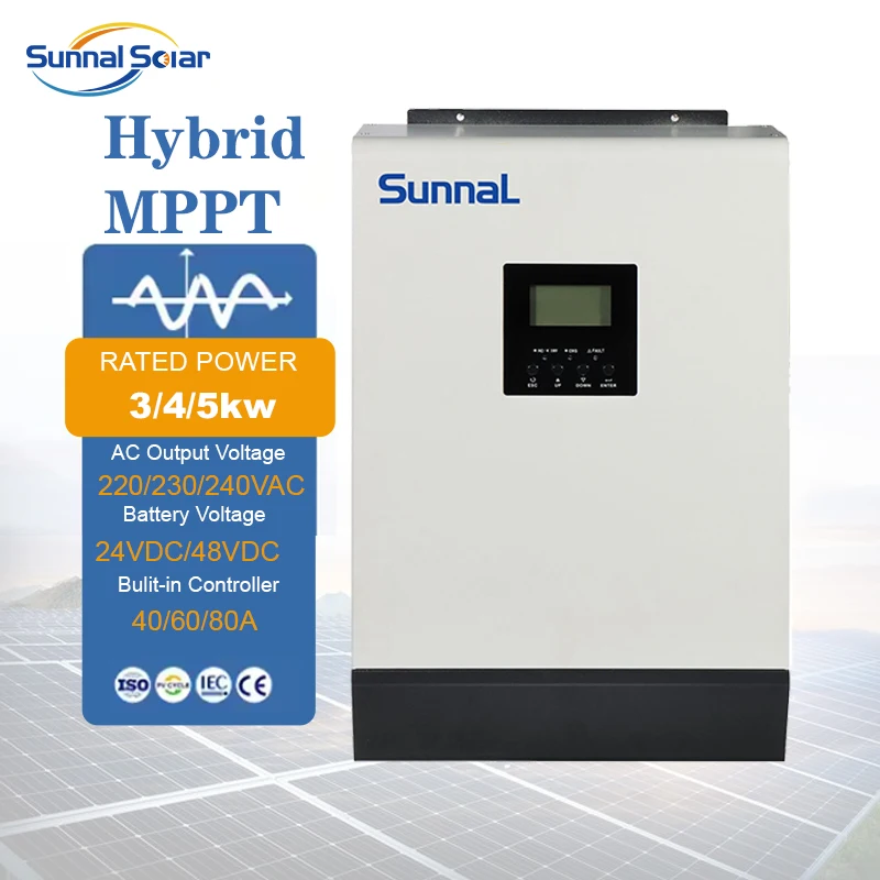 Meerdere Stijlen Split Fase Inverter 2kw 10kw 15kw Pure Sinus Off Grid Mppt Lage Frequentie Hybride Zonnepanelen Omvormer