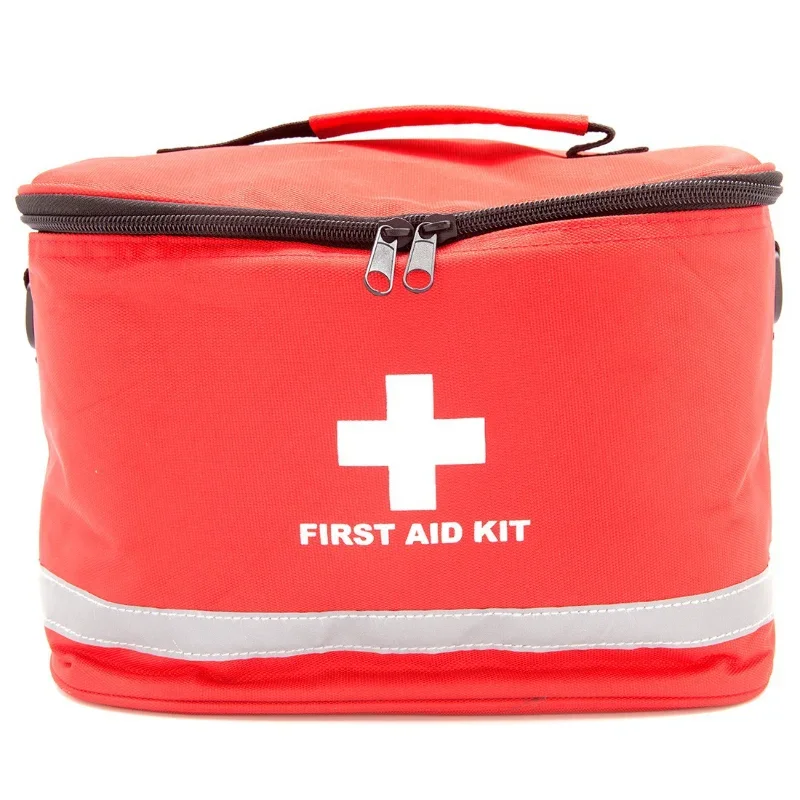 First Aid Kit Emergency Portable Travel Outdoor Camp Survival Medical Bag Waterproof Fabric Empty First Aid Kit for Home Outdoor