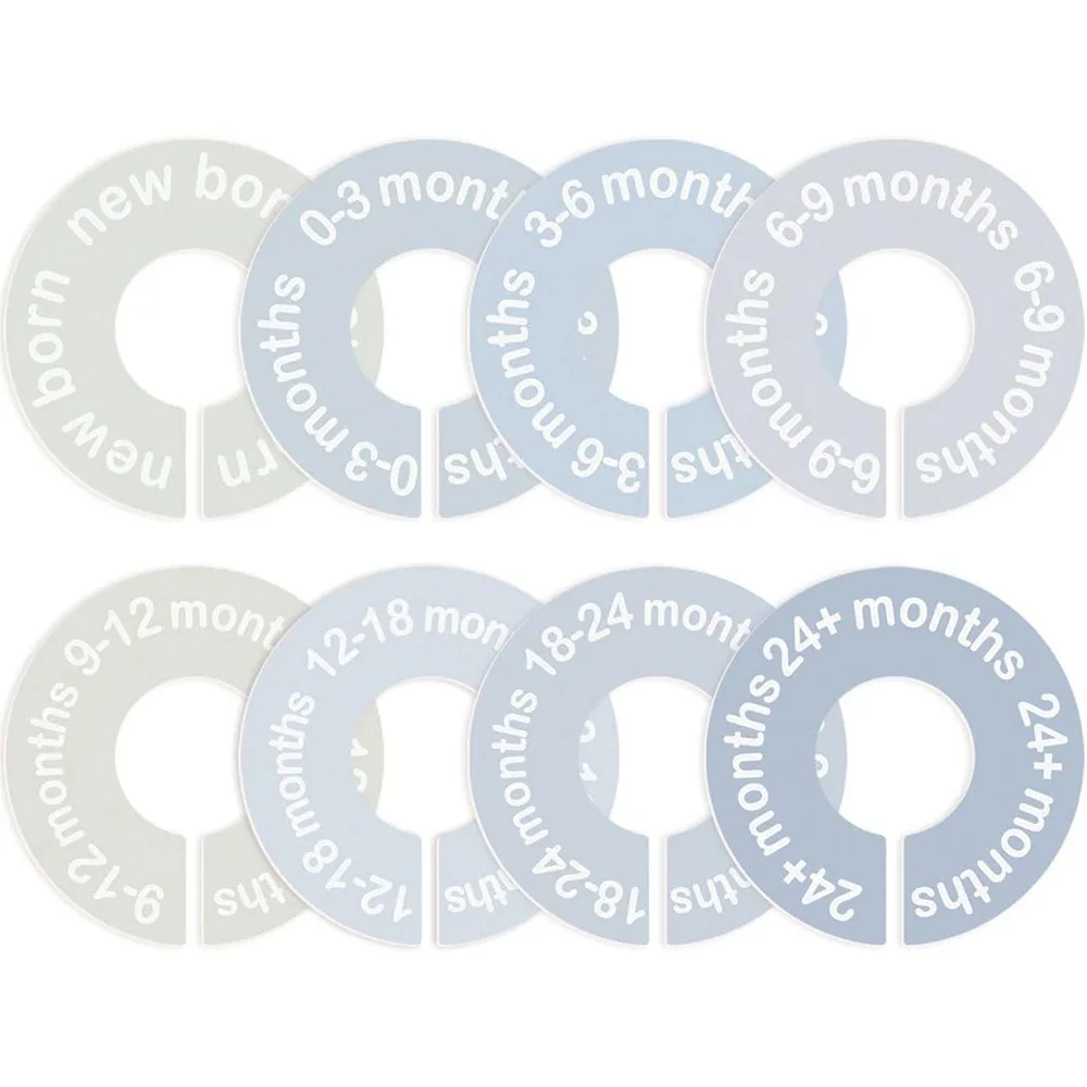 68/9Pcs Organizing Hangers Bab - огляд і ціна Baby Clothing Hanger Dividers