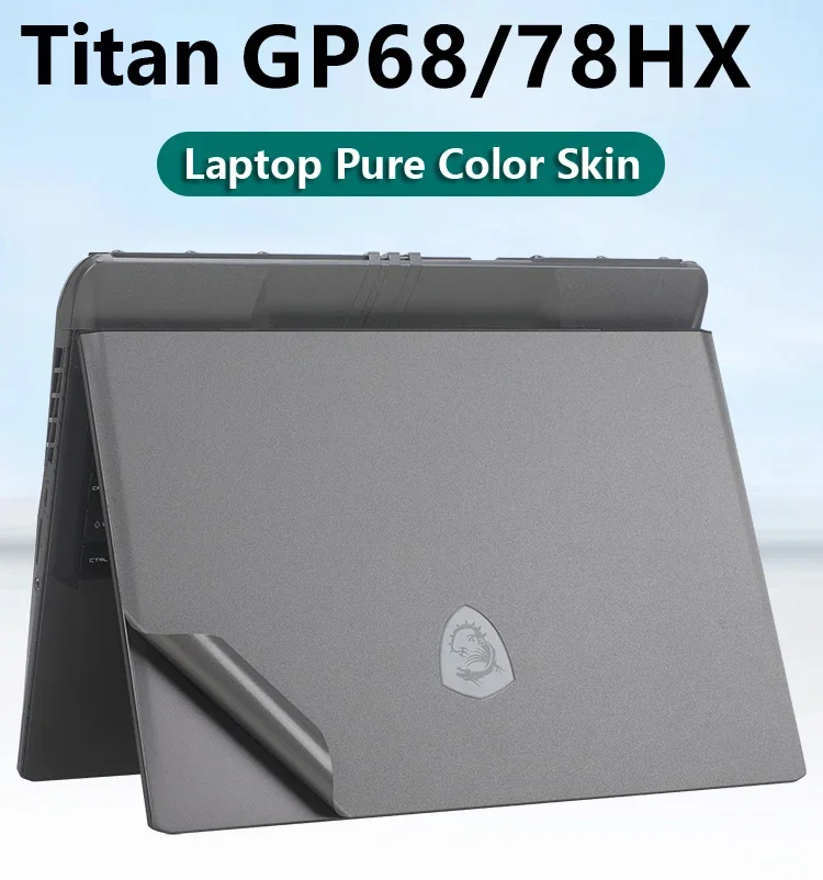 สติกเกอร์ผิวสำหรับ GP68HX MSI Titan (2023) 16 "MS-15M /16HX A14VFG (2024) MS-15M2-2/TITAN GP78HX MS-17S2แล็ปท็อป17"