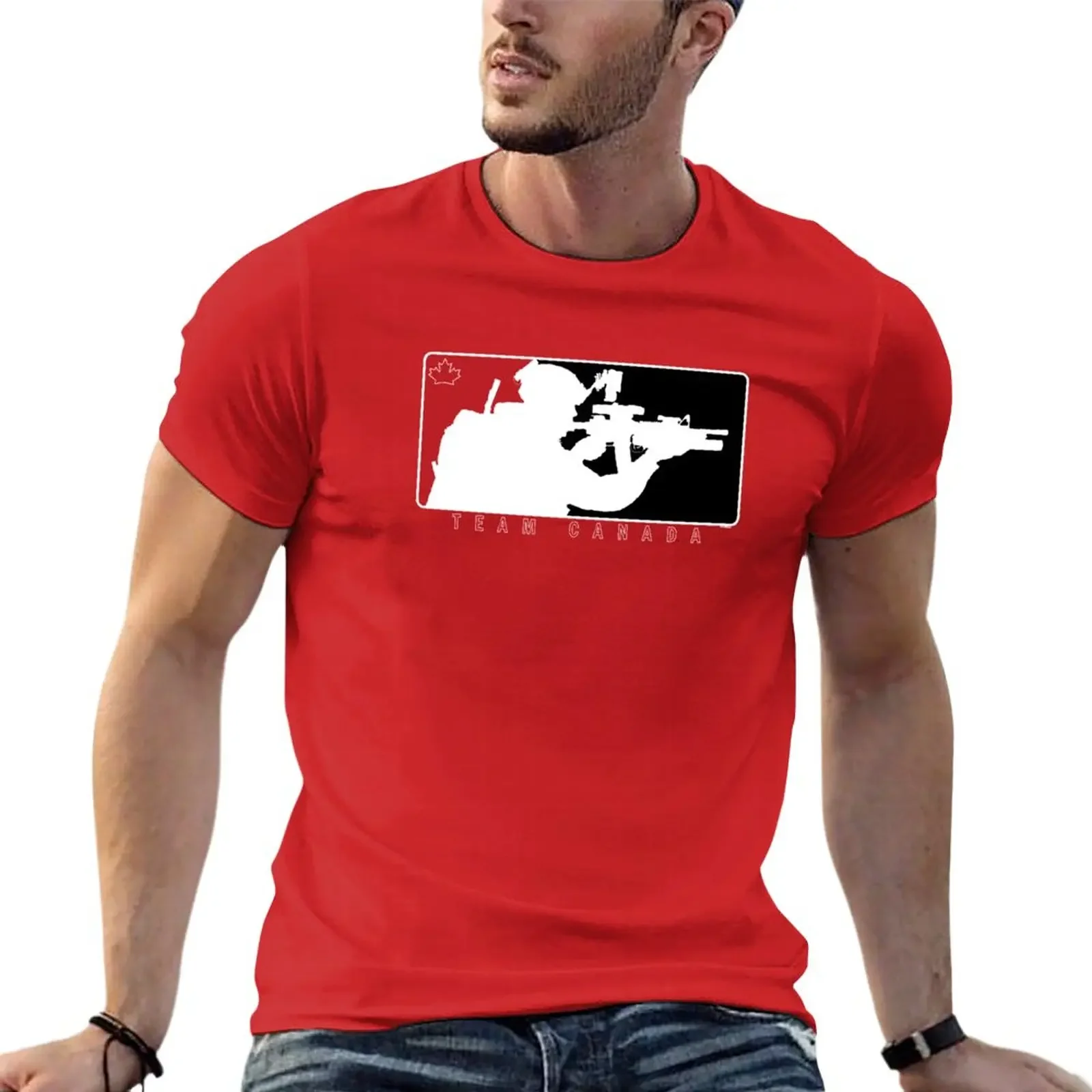 

New Team Canada T-Shirt black t shirts funny t shirt aesthetic clothes sweat shirts Men's t shirts
