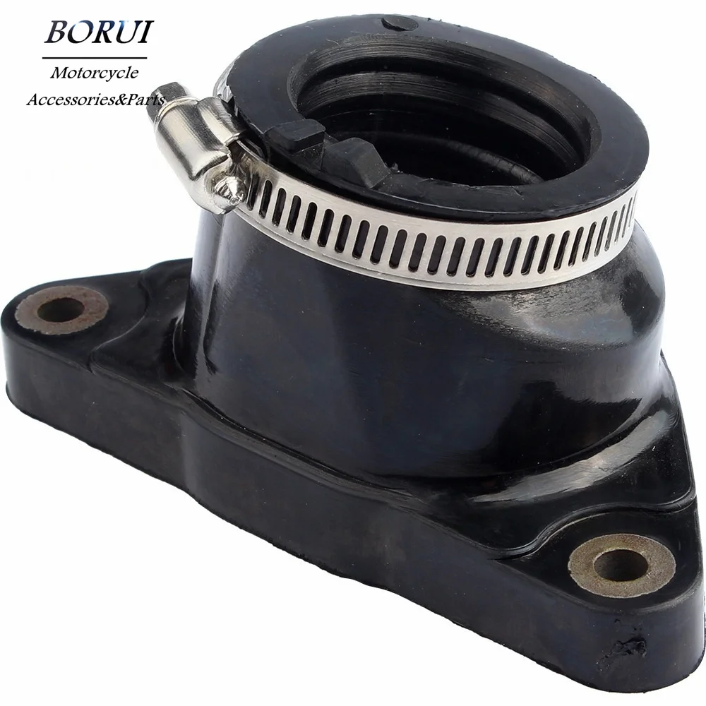 Carburetor Intake Manifold Boot for 16211-HN1-010 Honda TRX400 Sportrax 400EX ATV TRX400X 3A (CHAOS BLACK METALLIC)