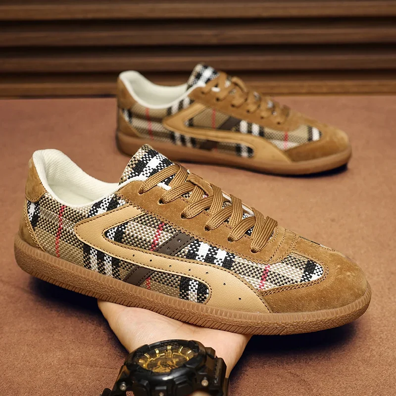 

Мужские повседневные уличные кроссовки 2024, весенне-осенняя спортивная обувь с круглым носком на шнуровке, вулканизированная обувь для мужчин, Zapatillas Hombre