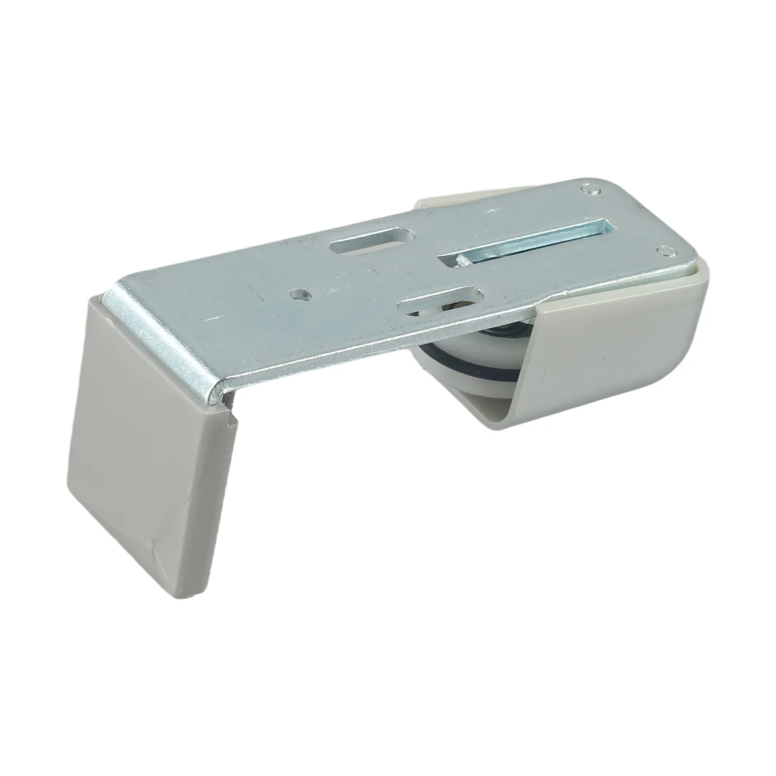 

Регулируемая направляющая для дверей, направляющая для двери сарая, домашний декор, офисный космический цвет, серебристый, долговечная работа, без сверления полов