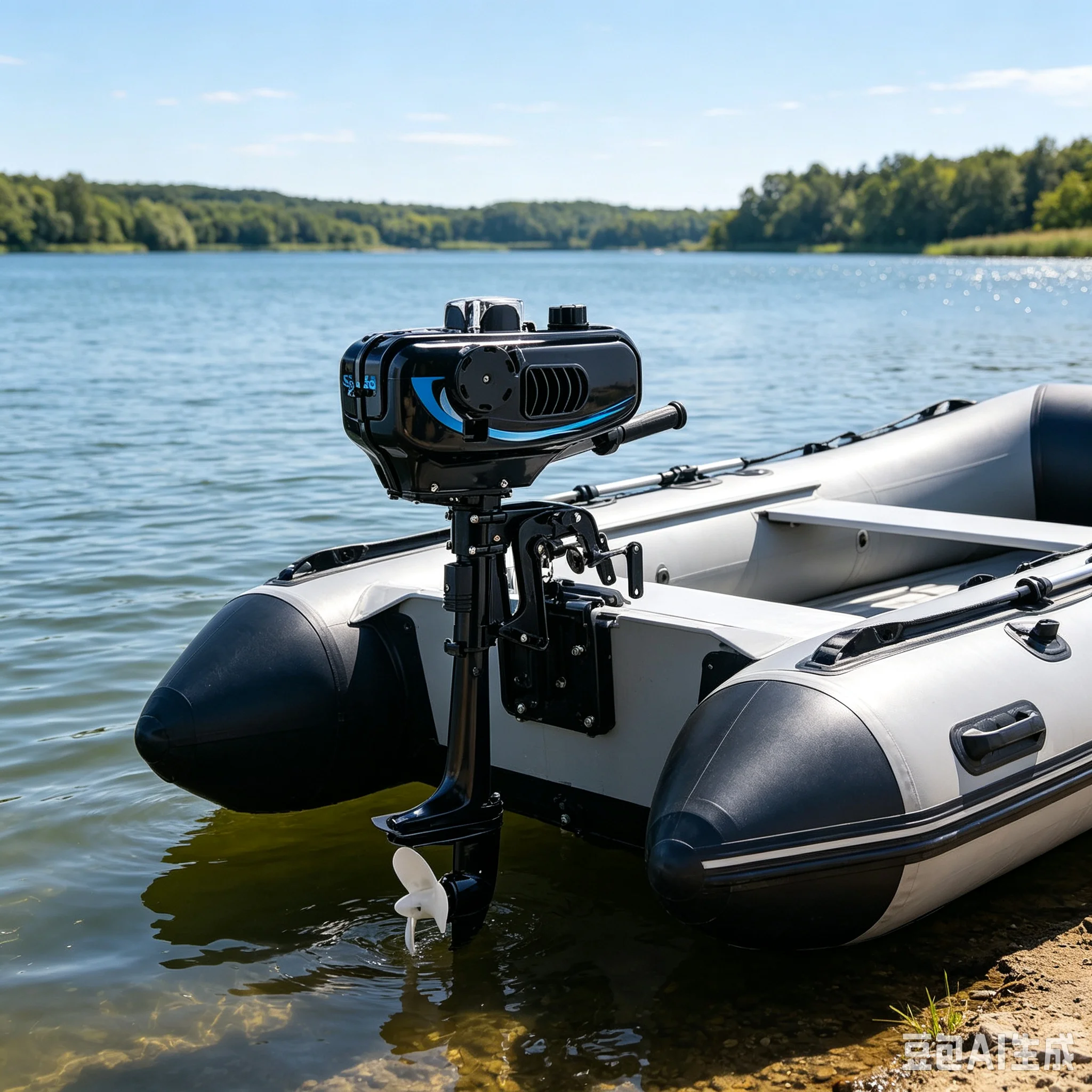 Fishing Boat Outboard Motor - Motor de Popa Speeda 2 Tempos