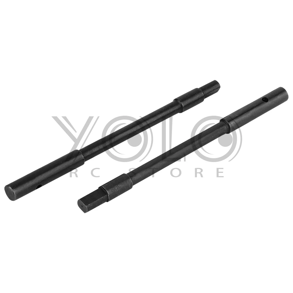 Metal Steel Universal Front Rear Axle CVD Drive Shaft For 1/10 Axial SCX10 I to be II Portal Axles RC CAR Upgrade Parts