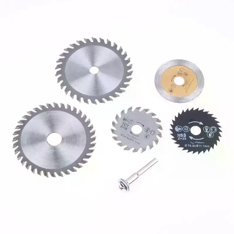 1/4Pcs 85mm TCT Carbide Saw Blade 24T 30T 36T Circular Saw Blade Bore 10mm 15mm Wood Cutting Disc For Multi-function Power Tool