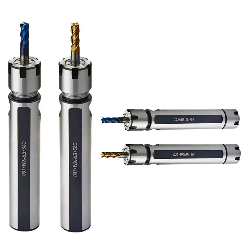 

Lathe ER Extension Rod Drilling Shaft Single Double Side Fixed ER16 Drill Shank