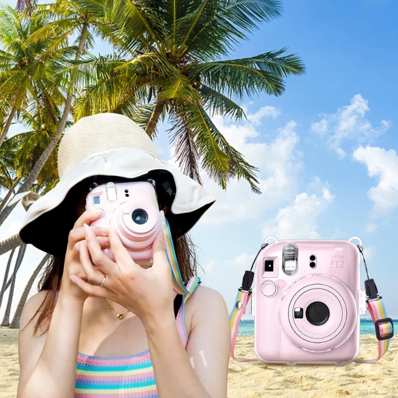 กระเป๋ากล้องแบบแข็งที่สะดวกสำหรับกระเป๋าใส่กล้องพร้อมสายรัดที่สบาย กระเป๋าใส่กล้องแฟชั่นสำหรับการเดินทาง