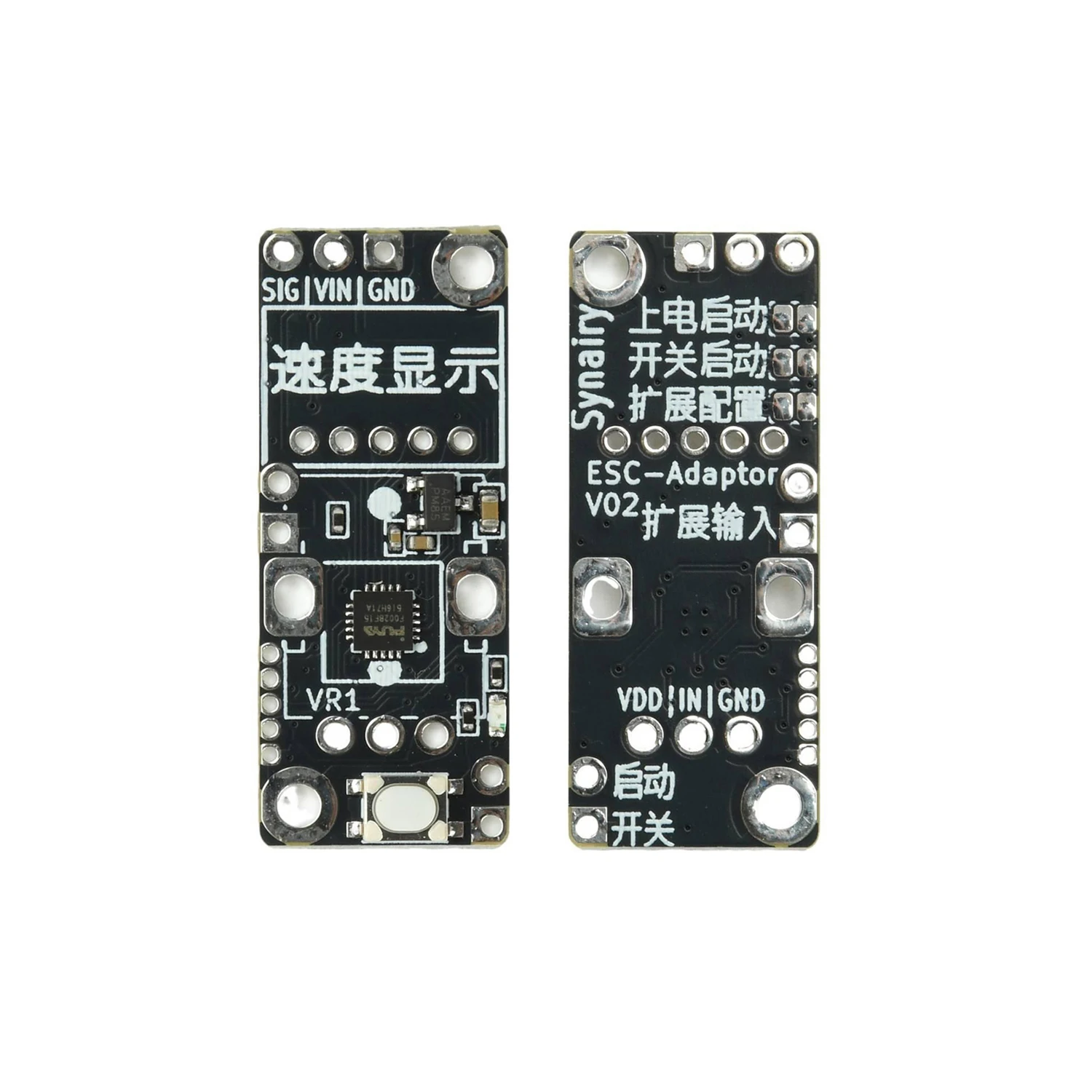 3-24V Electronic Speed Controller Kit 4Wire Fan Governor with Start/Stop Switch LED & Digital Display PWM 50Hz 0.95-1.95ms Pulse