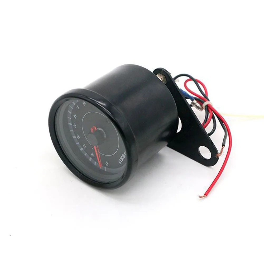 Tachometer Gauge Featuring Robust Metal Construction Ideal Choice for All Types of Motorcycles Up to 13000 RPM