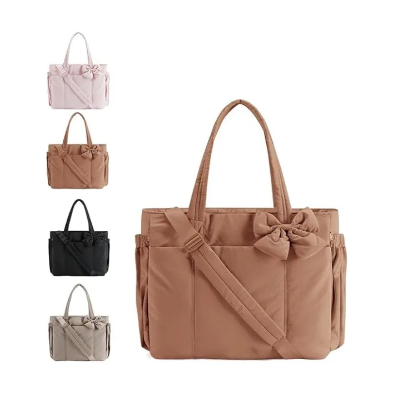 Shoulder Bag Women Shoulder Bags Winter Padded Bag Purse Handbag Large Capacity Travel Tote Bag Shopping Handbag Designer Female