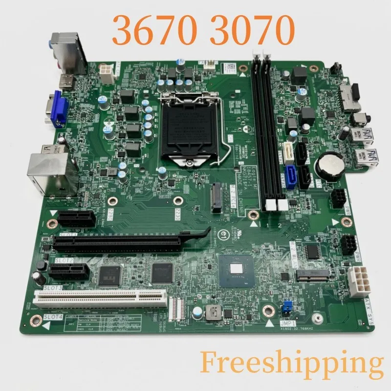 

18457-1 For Dell Inspiron Vostro 3670 3070 Motherboard 0FPP7F FPP7F 0YRKJP YRKJP DDR4 Mainboard 100% Tested Fully Work