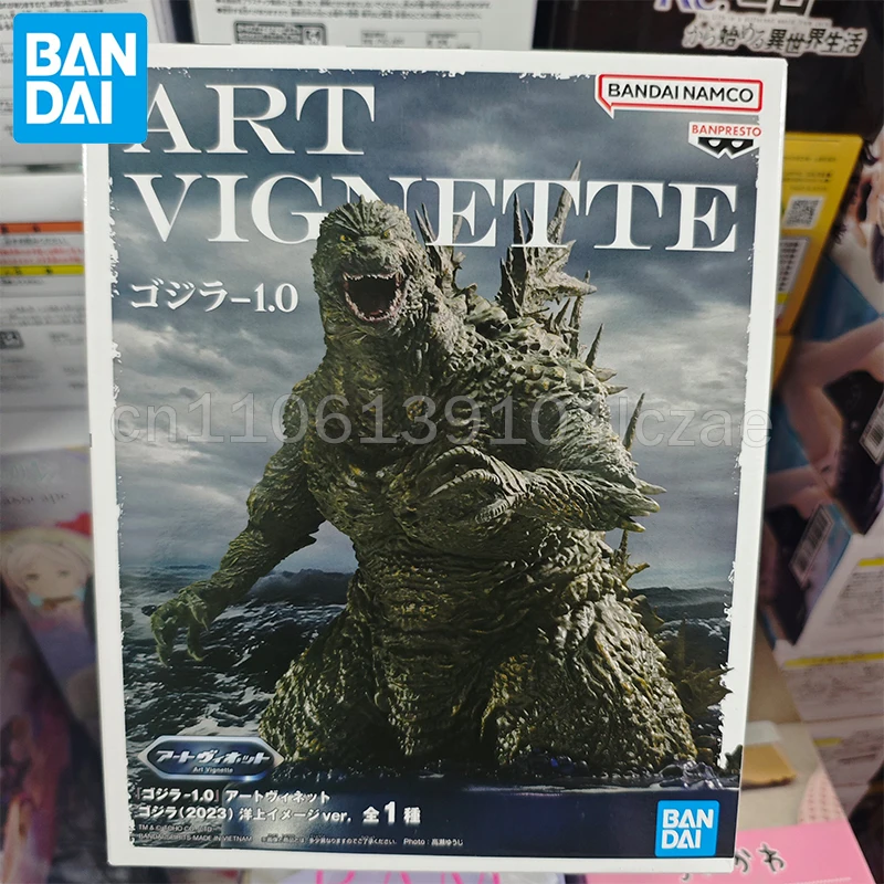 

Коллекционная модель Bandai Namco Banpresto Godzilla 1.0 Art Vignette, оригинальная японская версия, призовая фигурка для коллекционеров