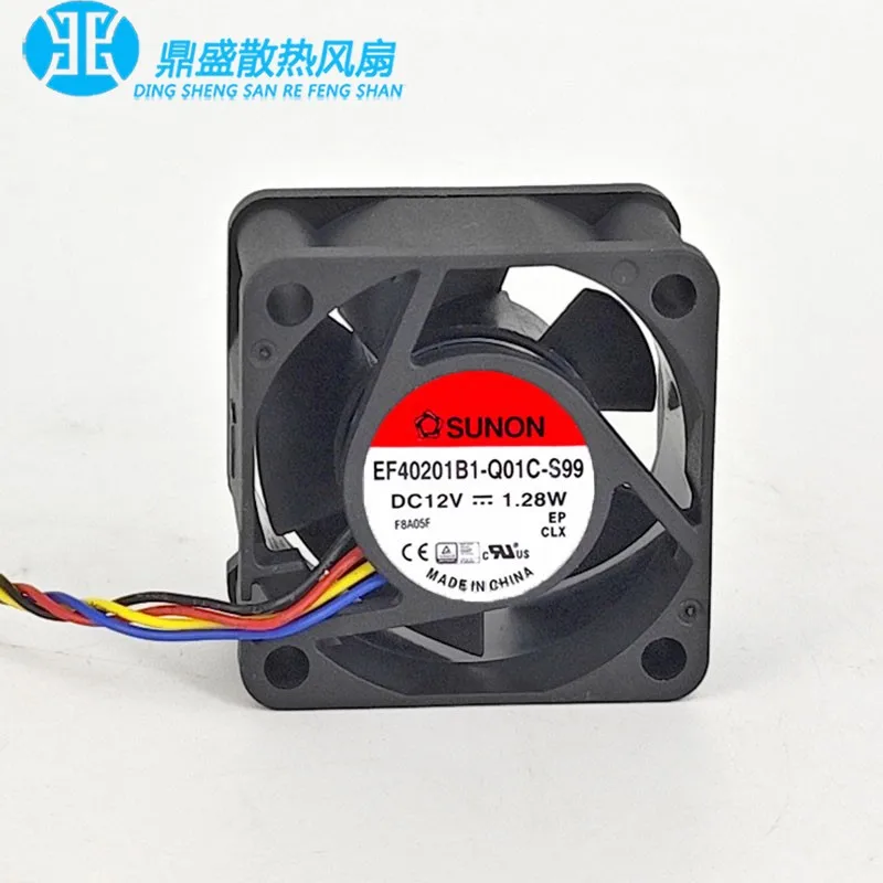 1pcs * EF40201B1-Q01C-S99 ORIGINAL NEW COOLING FAN DC12V 1.28W 4020 40*40*20mm RADIATOR