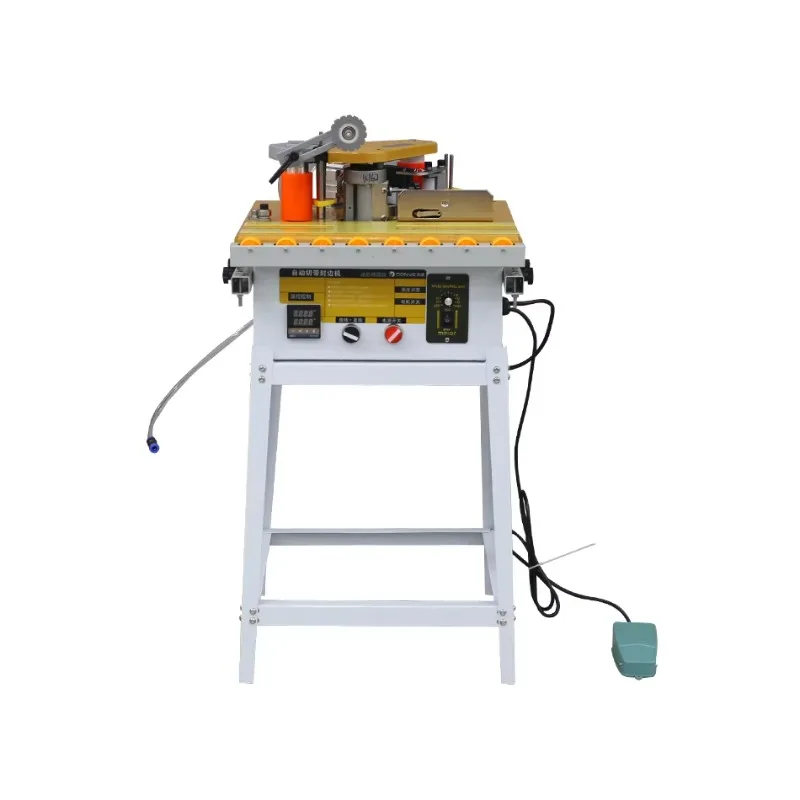 Curve-Straight Small Edge Banding Machine Portable  Single Station  Simple Operation Perfect Woodworking Machinery