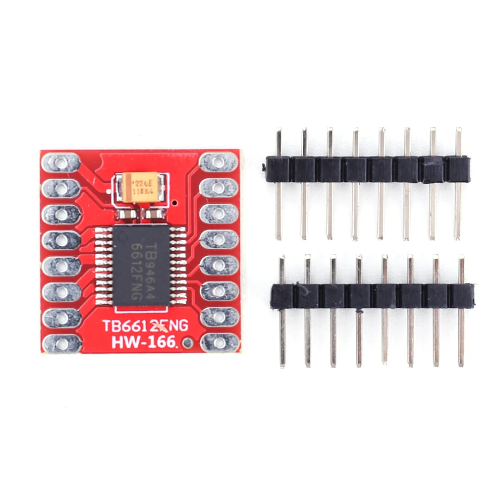 TB6612FNG Dual DC Stepper Motor Driver Module 1.2A Dual Motor Driver Module 8 Pin for Arduino Microcontroller