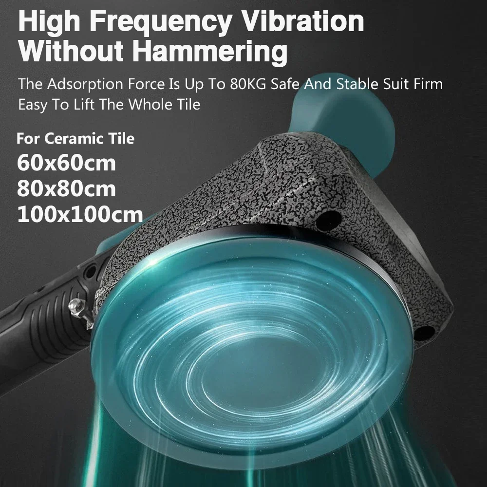 전기 타일 흡입 컵 기계, 벽 바닥 타일 배치, 진동 도구, 홈 장식, 18V Makita용 유틸리티 도구
