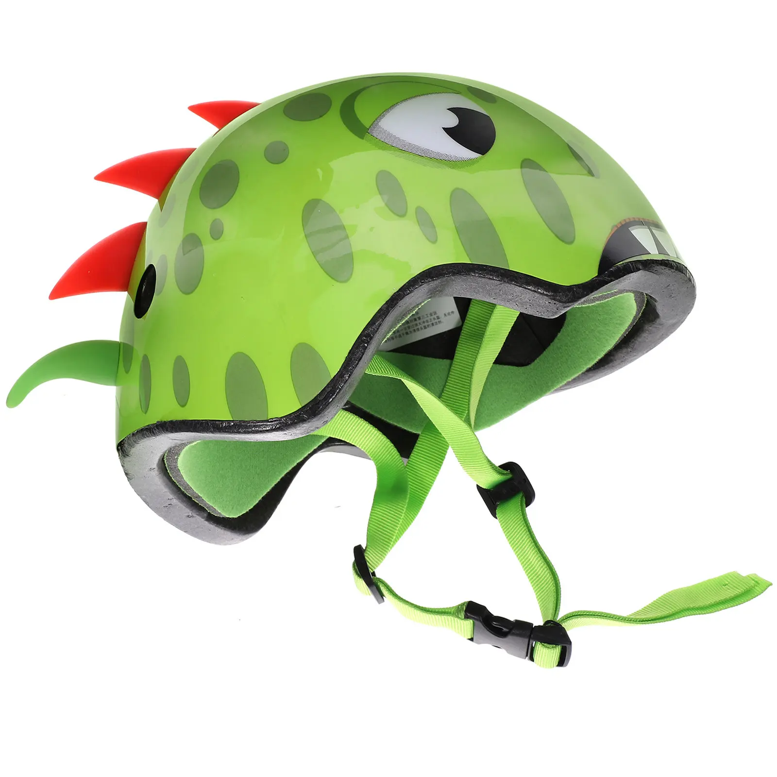 

Детский велосипед с защитой от ударов, 3D-дизайн в виде мультяшного динозавра, регулируемый размер 54-58 см, амортизирующий, с вентиляцией, для детского велоспорта