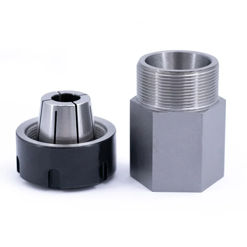 High quality Square ER25 ER32 ER40 Block Hard Steel Hex ER Collet Chuck Seat For CNC Lathe Engraving Cutting Machine Tool holder