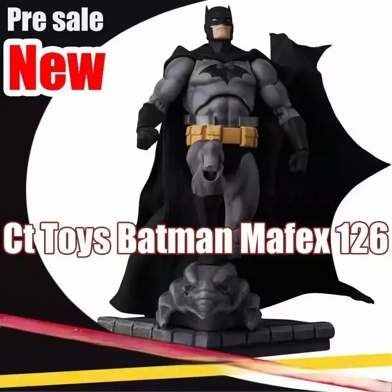 

【New-Hot】Ct Toys Batman Mafex 126 Anime Action Figure Batman Figure Shf Batman Figurine Statue Model Customized Gifts Kids Toys