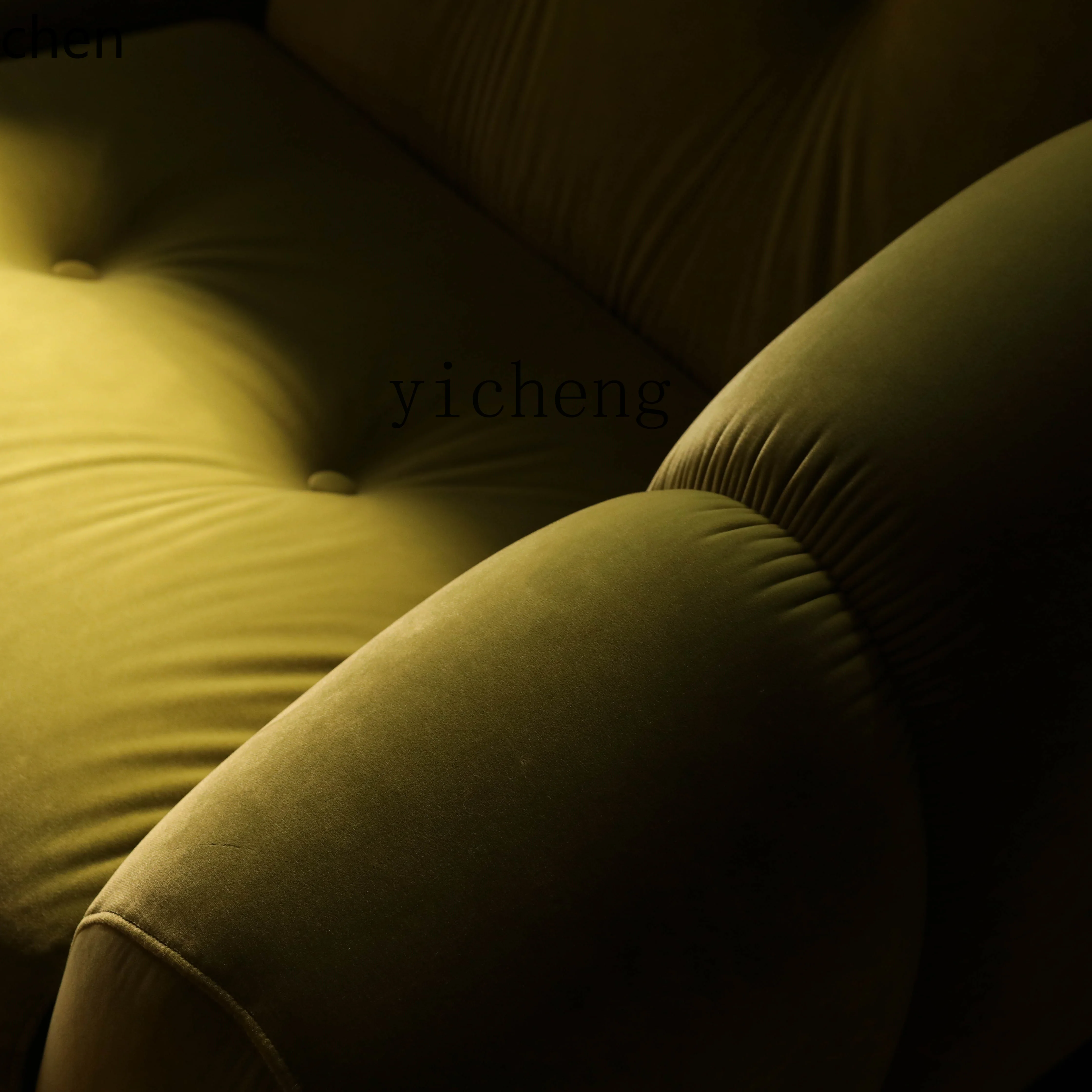 YFY   Wood Collection Room/Sofa Small Apartment Fabric Sofa Module Bedroom Furniture