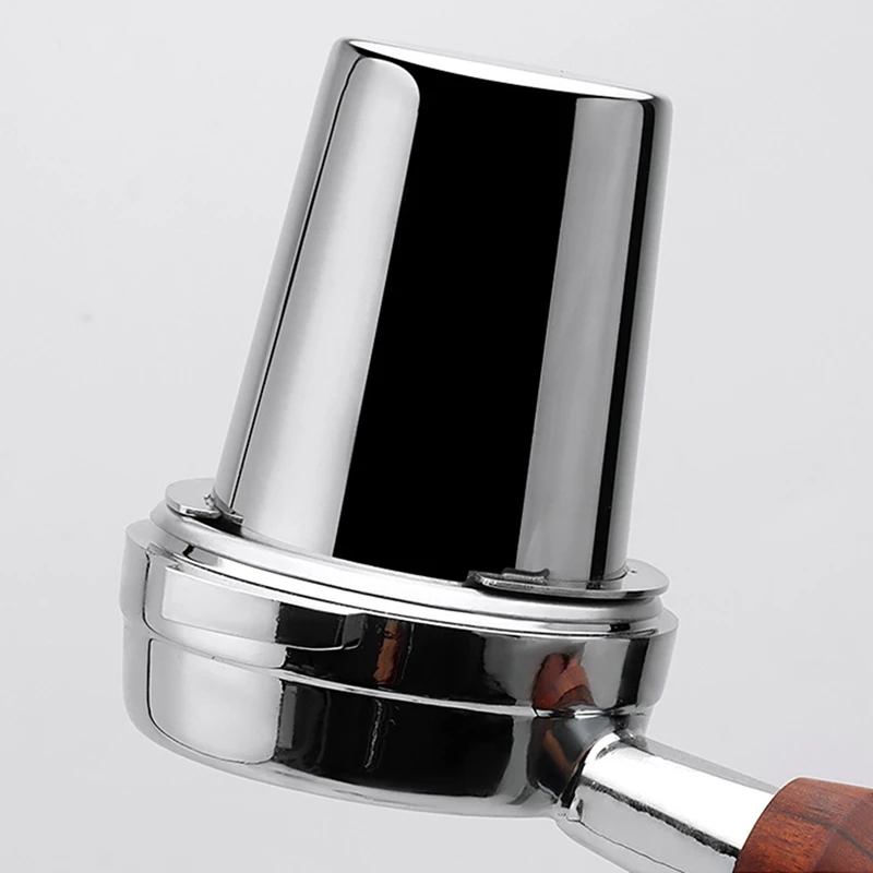51Mm Coffee Dosing Cup Sniffing Mug For Espresso Machine Wear Resistant Stainless Steel Coffee Dosing Cup