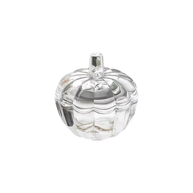 for Modern Transparent Storage Box Pumpkin Shaped Glass Jar Wholesale Home Decor and Occasion Bar Mitzvah