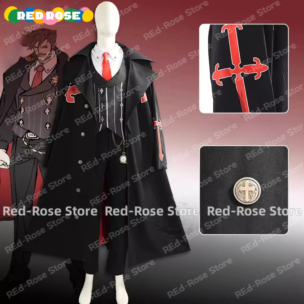 

Game Guilty Gear -Strive Slayer Cosplay Costume Uniform Halloween Carnival Party Christmas Play Role Clothes Clothing