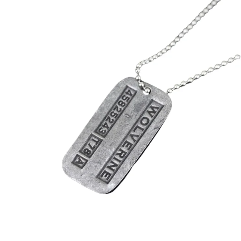 BEAST KINGDOM James Howlett Movie Cosplay Wolverine Plastic Claw Necklace James Howlett Halloween Carnival Party Prop for Ad@0Z*