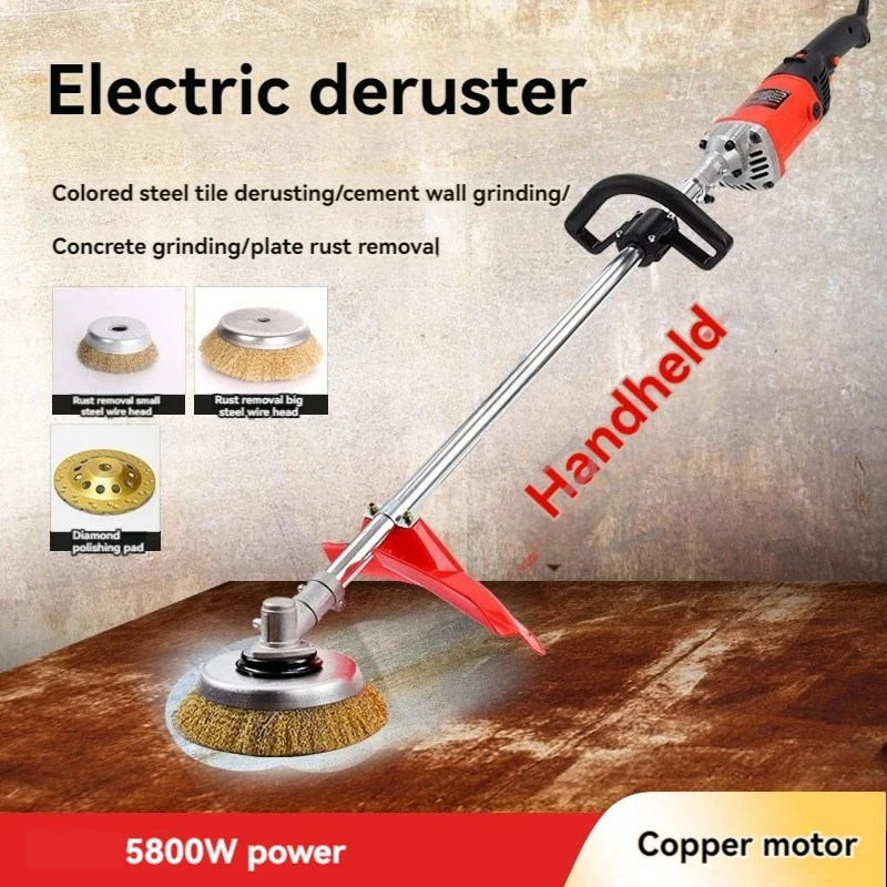 6-Speed Adjustable Multifunctional Polisher, Wall and Concrete Surface Renovation Processing Tool