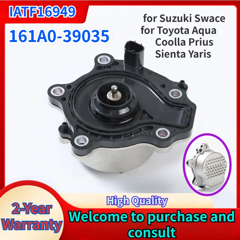 161A0-39035 Car Engine Additional Auxiliary Electric Water Pump for 2016-2020 Toyota Prius Corolla 1.8L Auto Replacement Parts