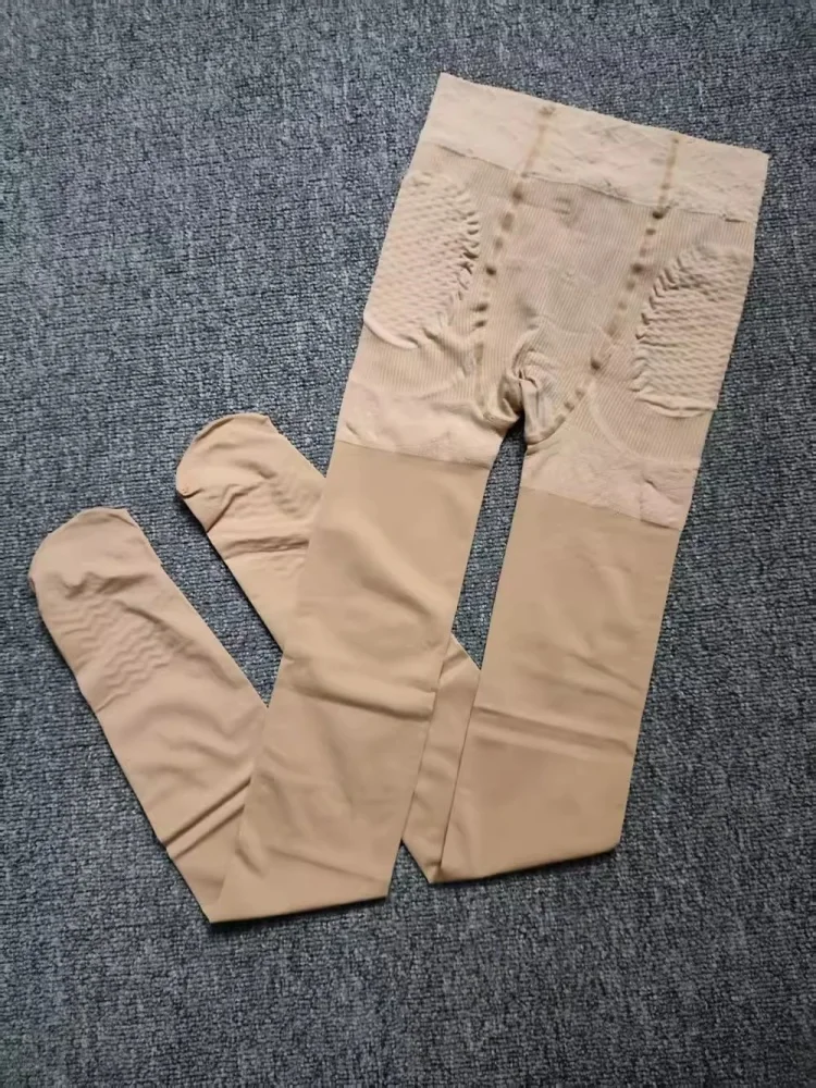 

Plus Size Women Tights 120D High Waist Warm Slim Stretchy Skinny Pantyhose for Ladies 90KG Autumn Winter