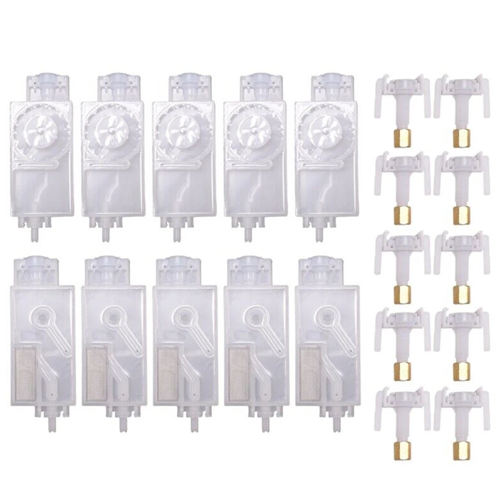 

Ink Damper DX5 Damper Replacement White 10pcs 110V-220V Accessories DX5 DX7 Nozzles For Mimaki JV33 JV5 Brand New