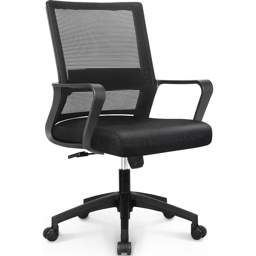 

Oice Desk Chair Gaming Computer Chair Ergonomic Mesh Back with Rolling Wheels Lumbar Support Comy Swivel Adjustable or Home (Bla